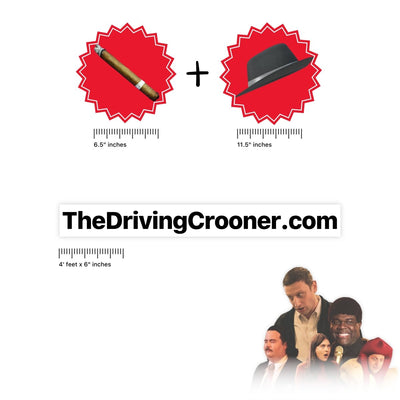 I Think You Should Leave Driving Crooner Sticker Decal - stickerbullI Think You Should Leave Driving Crooner Sticker DecalRetail StickerstickerbullstickerbullCarDoor_DrivingCroonerCar Door DecalI Think You Should Leave Driving Crooner Sticker Decal