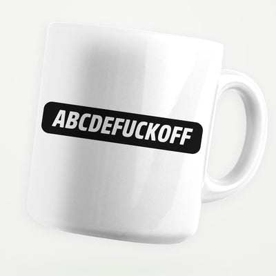 ABCD Fuck Off 11oz Coffee Mug - stickerbullABCD Fuck Off 11oz Coffee MugMugsstickerbullstickerbullMug_ABCDFuckOffABCD Fuck Off 11oz Coffee Mug
