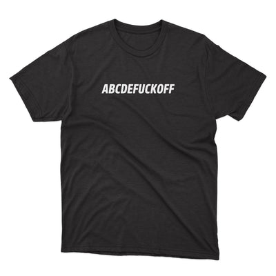 ABCDEFUCKOFF Shirt - stickerbullABCDEFUCKOFF ShirtShirtsPrintifystickerbull21611837465143085685BlackSa black t - shirt with the words abdffuckoff on it