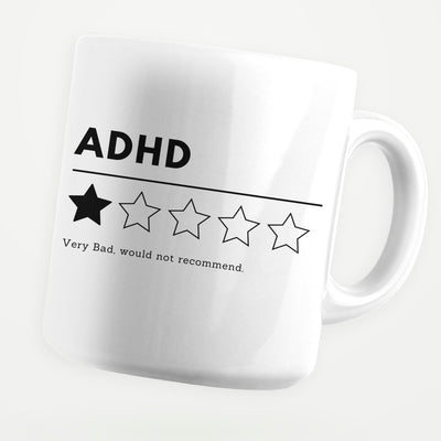 ADHD Do Not Reccomend 11oz Coffee Mug - stickerbullADHD Do Not Reccomend 11oz Coffee MugMugsstickerbullstickerbullMug_ADHDADHD Do Not Reccomend 11oz Coffee Mug