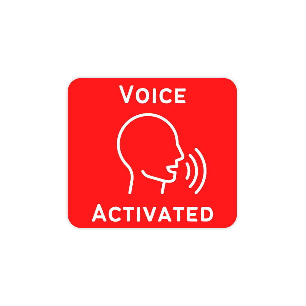 Voice Activated Funny Prank Sticker